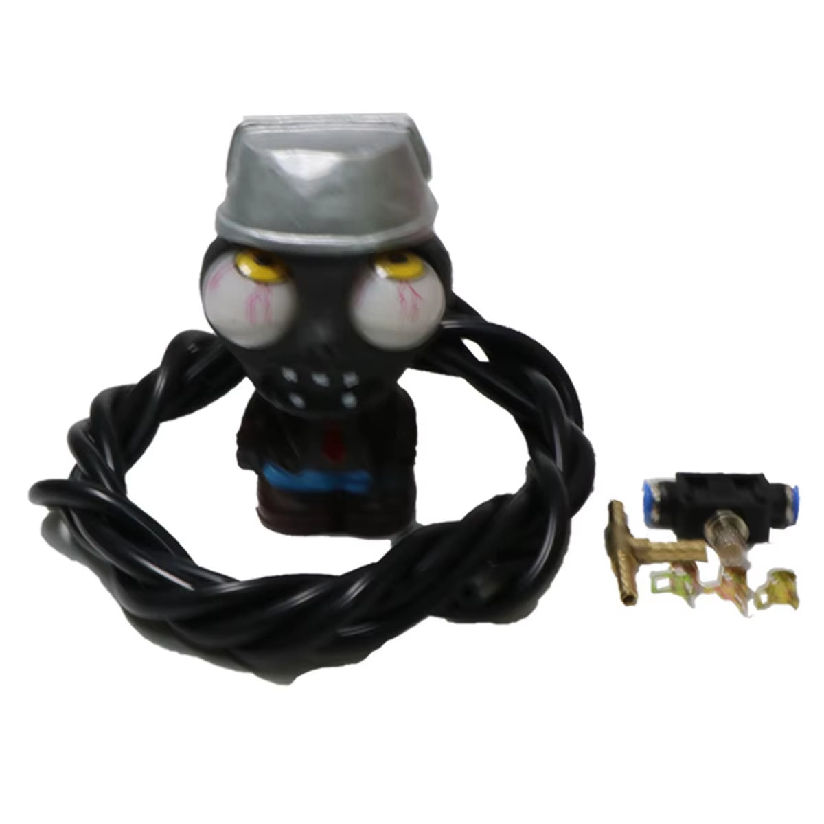 New Car Turbo Explosive Eye Doll Car Boost Eye Zombie Toys to Decompress Ornaments Big Eye Dolls Auto Accessories Styling