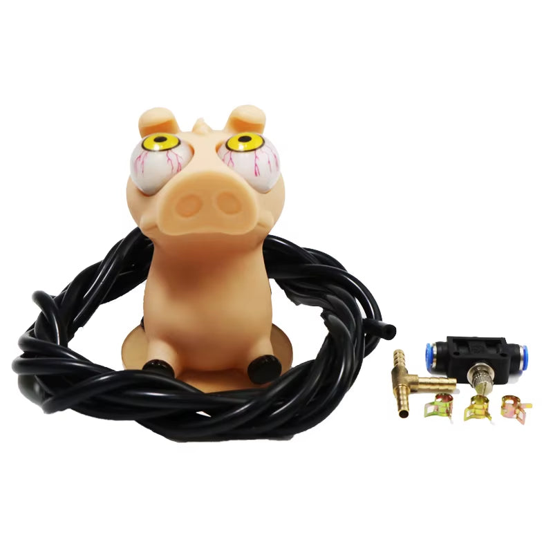 New Car Turbo Explosive Eye Doll Car Boost Eye Zombie Toys to Decompress Ornaments Big Eye Dolls Auto Accessories Styling