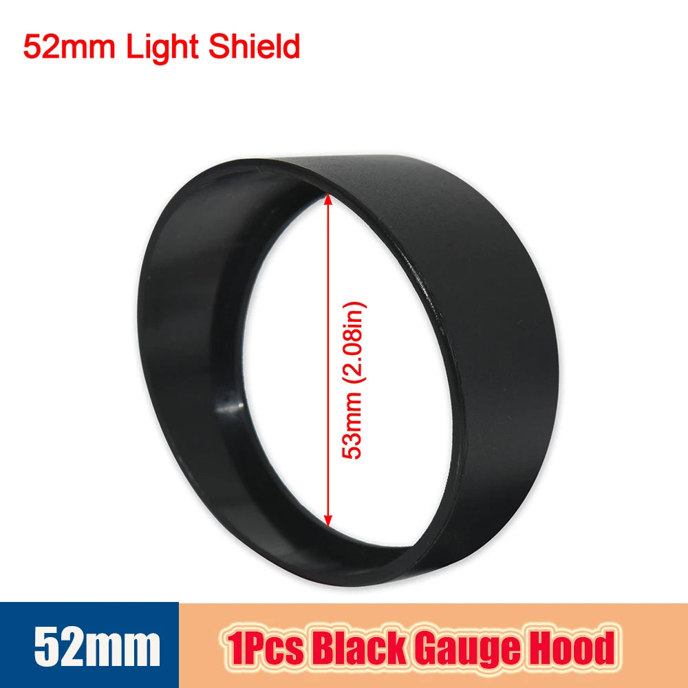 3.0 BAR Smoke Lens Turbo Pressure Gauge with Mechanical White LED Backllight Auto Turbo Boost Gauges Boost Meter 52Mm Universal