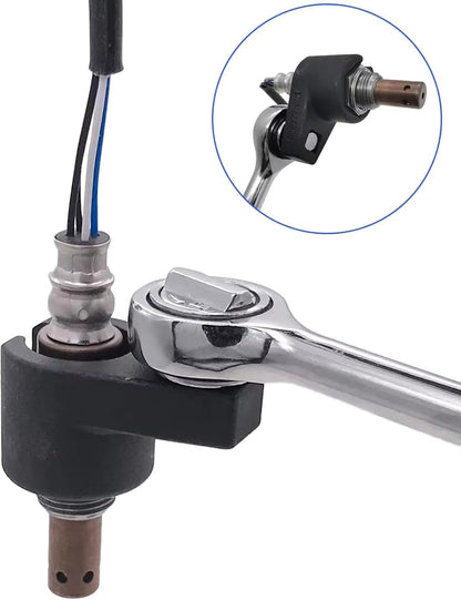 Sensor De Oxígeno Zócalo Universal Reparación De Coche 22Mm 3/8 "Llave De Sensor Compensada Eliminación Zócalo Herramienta