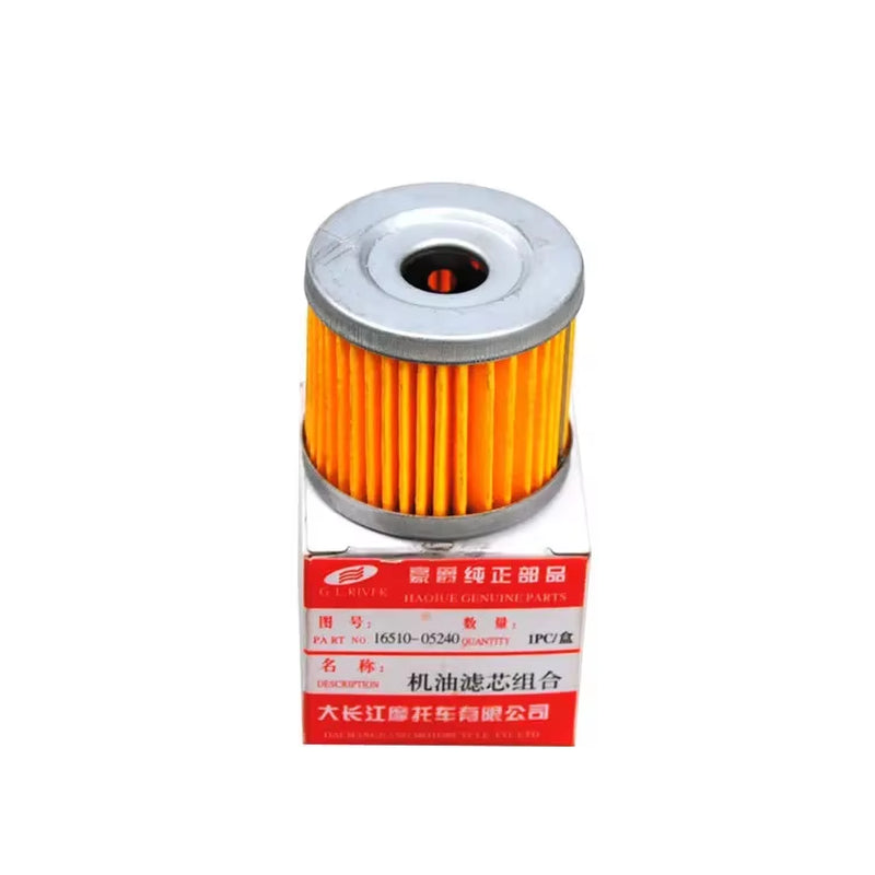 1Pc Engine Oil Filter for Suzuki AN125 AN400 AN150 CS125 DR125 EN125 16510-05240 16510-45H10 Motorcycle Oil Filter