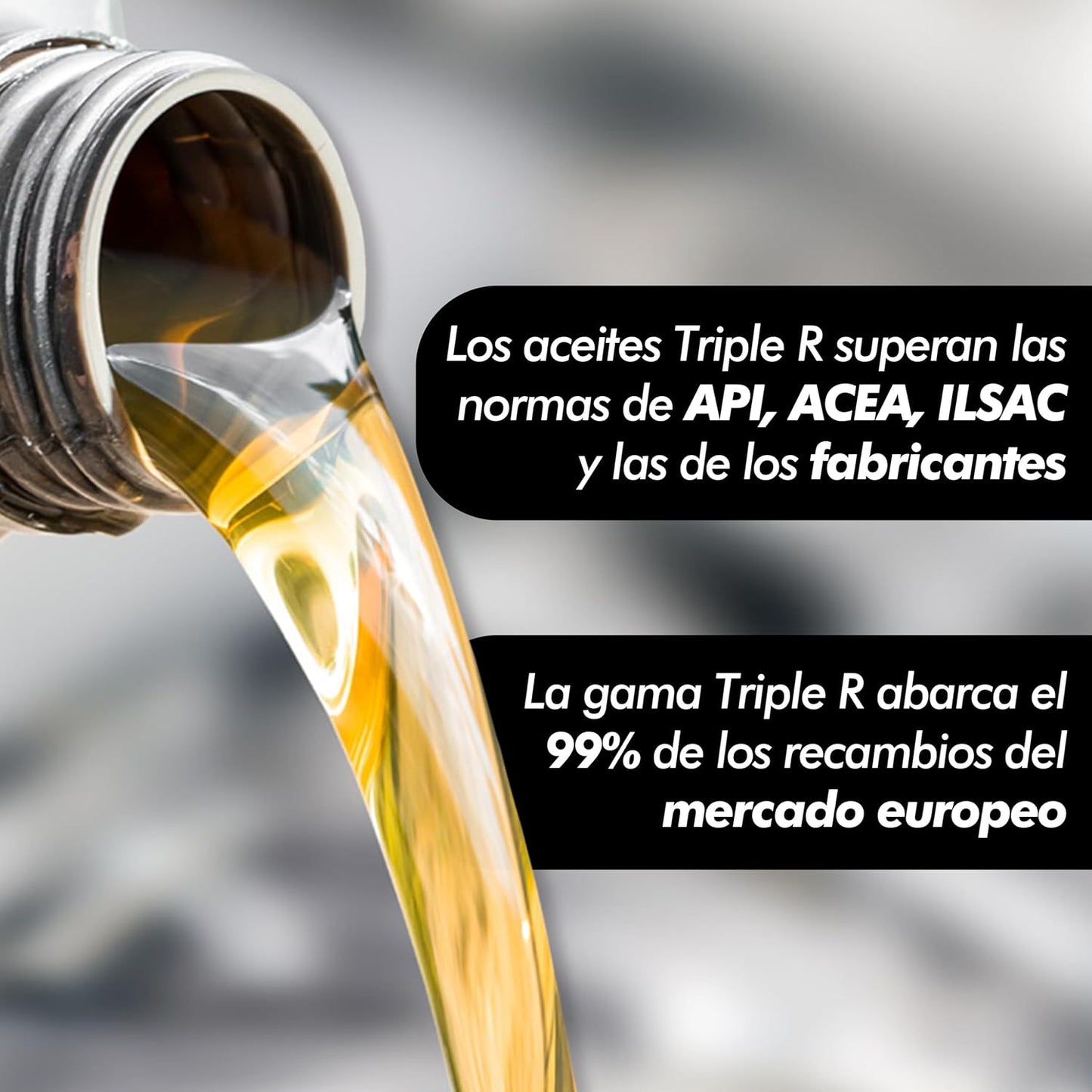 Carlube Triple R 5W-40 Aceite De Motor De Automóvil Totalmente Sintético, 5 L