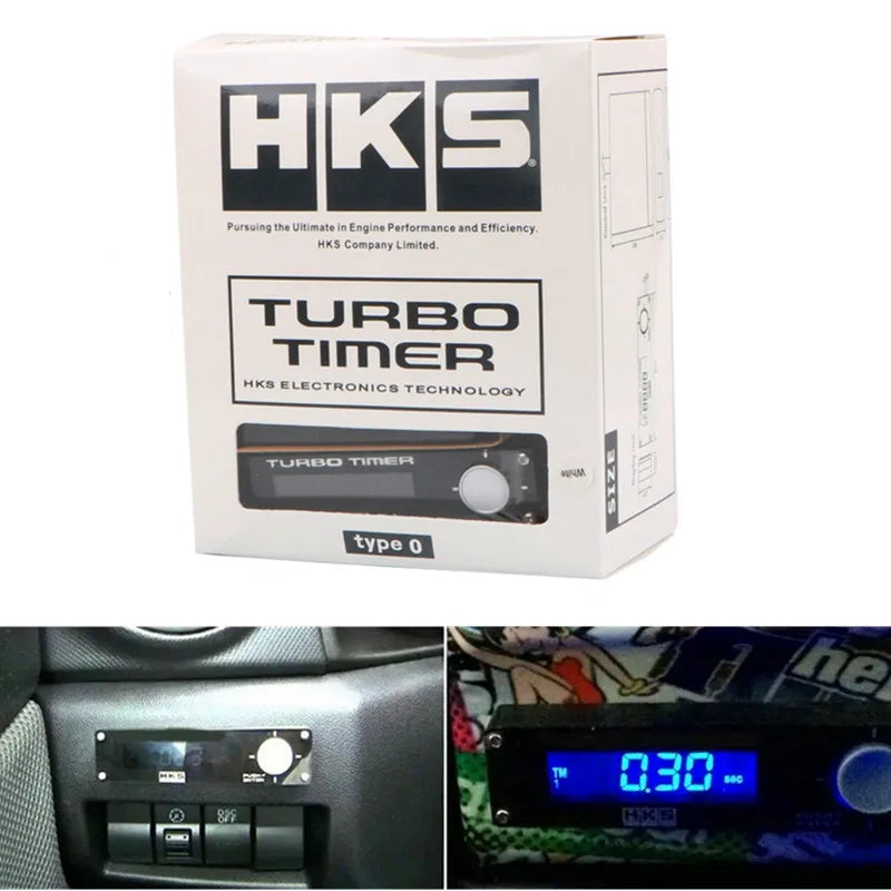Car Turbo Timer White/Red/Bule Didital Led Display HUD Universial Auto Accessiores