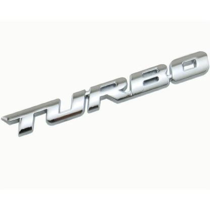 3D Metal Stickers Automotive Turbo Charging Stickers