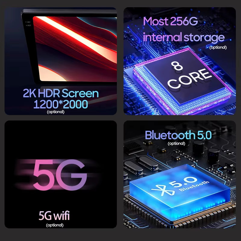 Android 13 Car Radio for Hyundai Sonata NF 2008 - 2010 Navigation GPS Screen Android Auto 5G Stereo Wifi Video Carplay