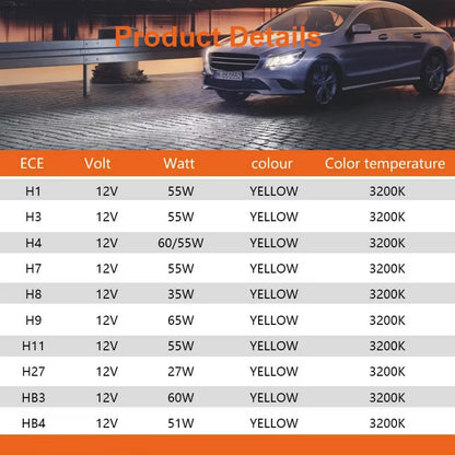 H1 H3 H4 H7 H11 9005 9006 Original Lamp White Headlight H8 H9 H16 HB3 HB4 Fog Lamp Car Halogen Bulb Made in Germany (1Pc)