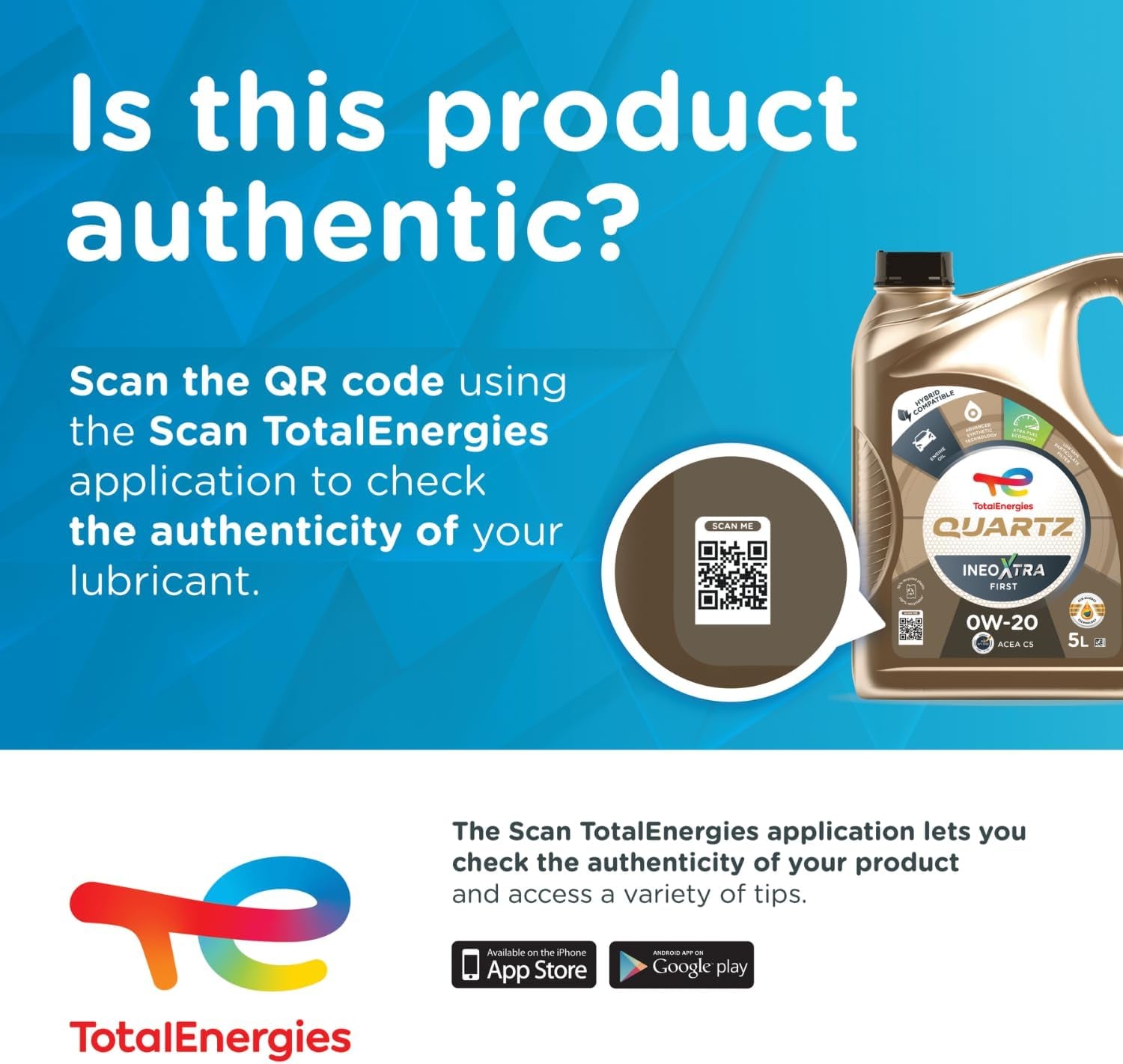 Total Aceite Lubricante De Motor Total Quartz Ineo ECS 5W-30 5 Litros