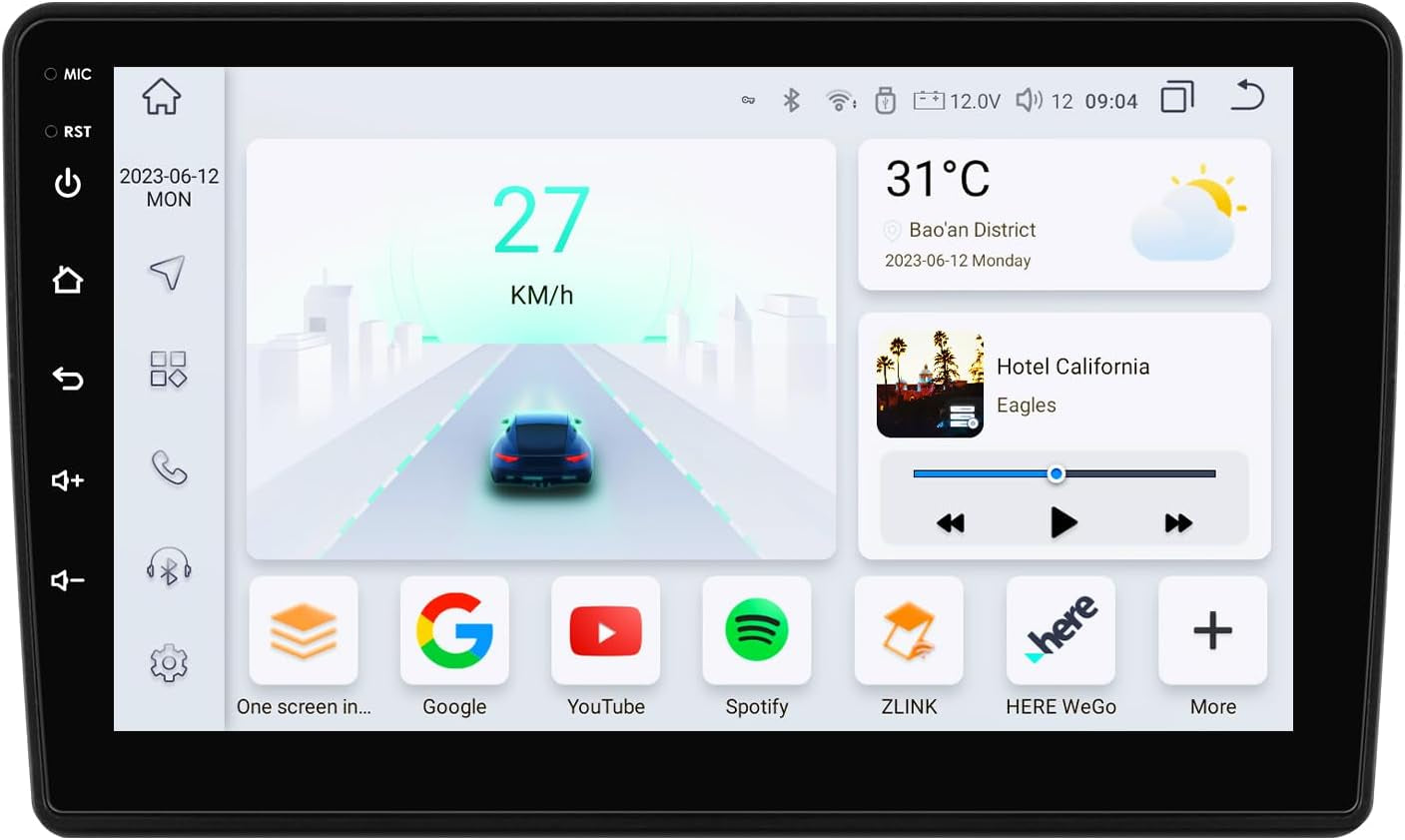 Android 13 Car Radio 9 Pulgadas Pantalla Táctil 8 Núcleo Para Citroën Jumper Ii/Peugeot Boxer Ii/Fiat Ducato 2006-2022 Wifi Wired Android Car, Wireless Carplay Bluetooth Wifi 4G GPS RDS Am/Fm
