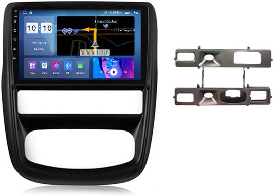 Reproductores De Radio Para Automóvil Reproductor MP5 Radio Para Automóvil Con Pantalla Táctil De 9 Pulgadas Para Renault Duster 2010-2015 Soporte Carplay/Android Auto/Bt/Navegación Gps/Cáma