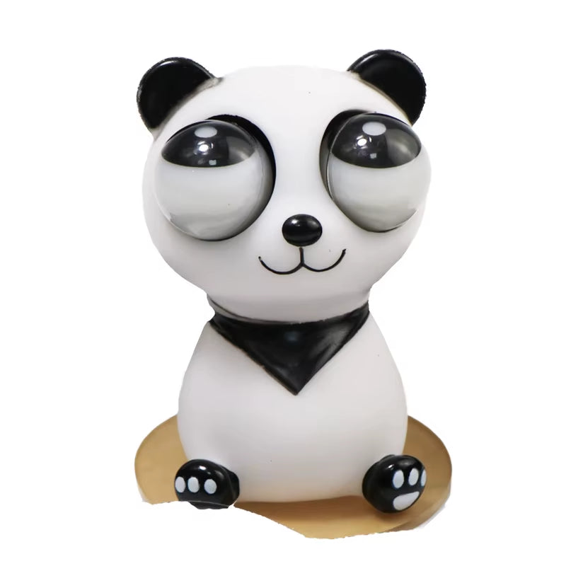 New Car Turbo Explosive Eye Doll Car Boost Eye Zombie Toys to Decompress Ornaments Big Eye Dolls Auto Accessories Styling